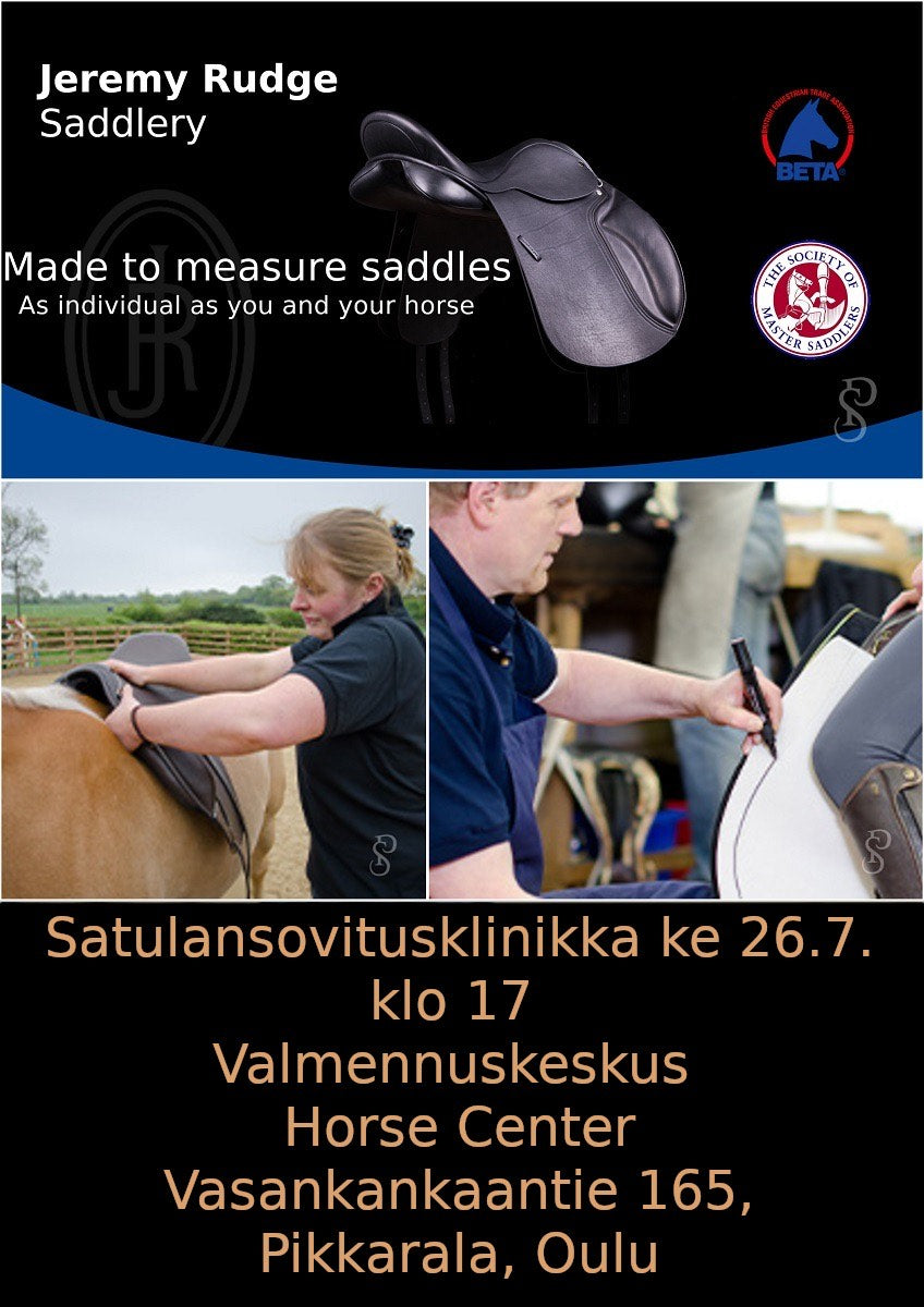 Jeremy Rudgen satulansovitus klinikka ke 26.7.2023 klo 17
