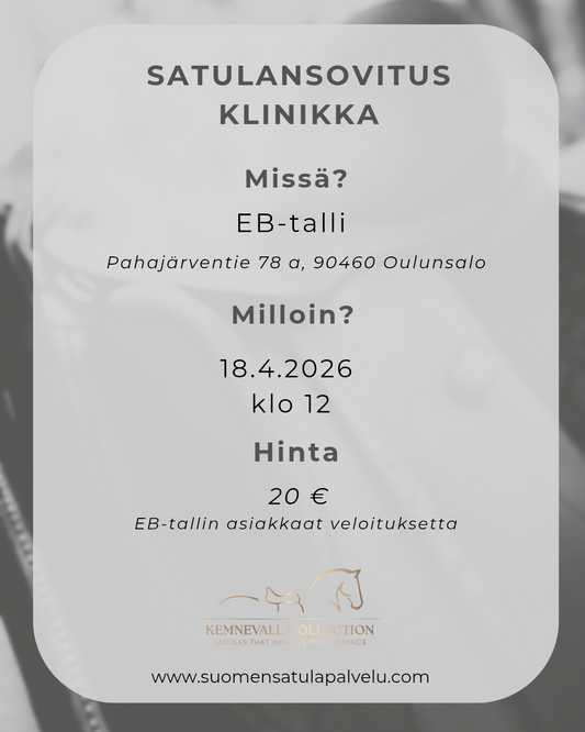 Satulansovitus klinikka 18.4.